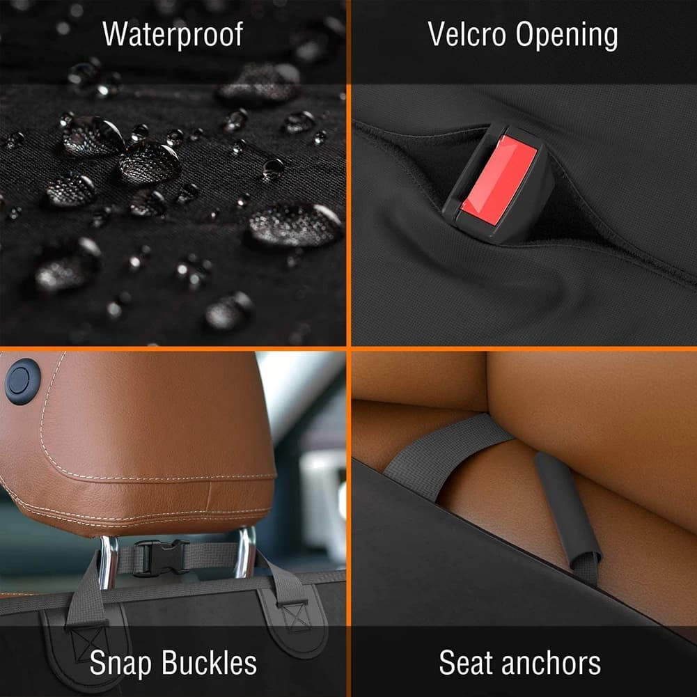 Car Seat Cover for Dogs and Cats, Waterproof Anti-slip, Seat Cover for Cars, Trucks, SUV