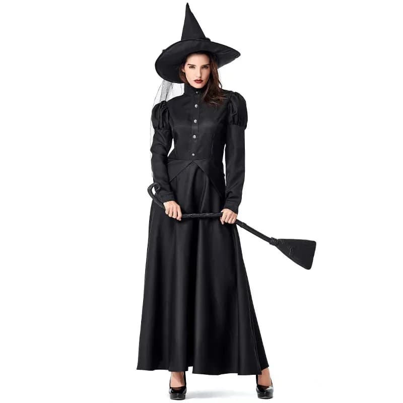 Mago di Oz Costumi di Halloween Spettacolo teatrale per adulti Cosplay Strega nera Costume padre-figlio Anime Cosplay