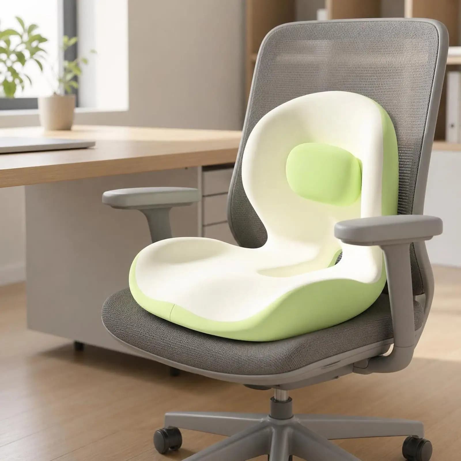 Support Pillow Soft Comfortable Versatile Coccyx Pillow Ergonomic Seat Cushion Memory Foam Chair Cushions for Dining Chairs Home