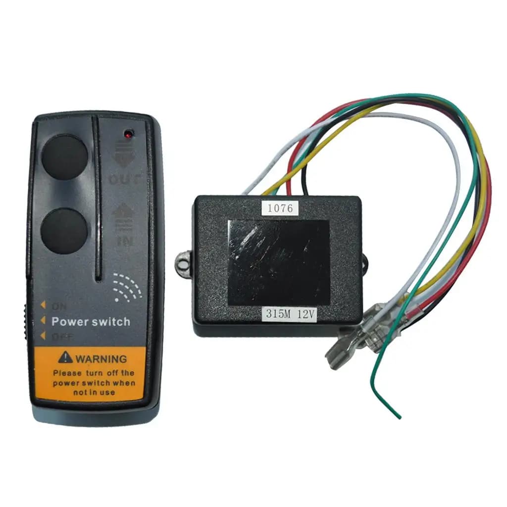 Interruttore remoto per ancoraggio per rimorchiatore Controller impermeabile wireless Paraluce Accessori per barche marine in plastica per attrezzature per la vela