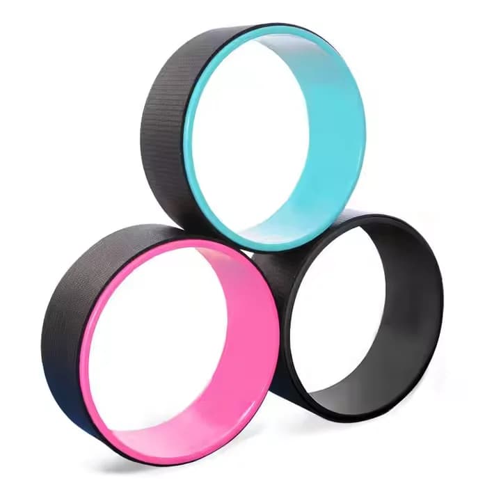 3 piece yoga wheels set Foam roller to relieve back pain