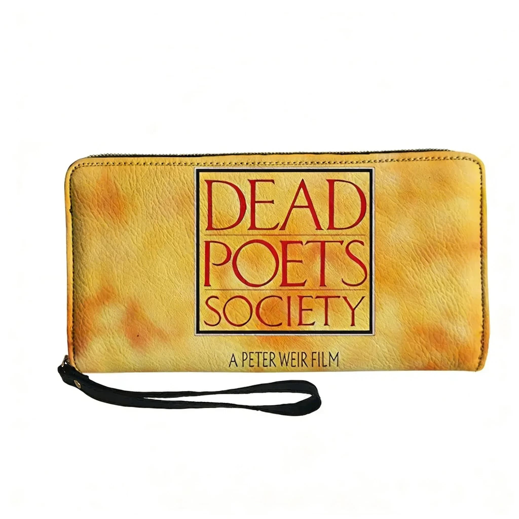 Customized Wallet With Double Film Printing Commedia I Poeti Morti, With Hinge, Men's And Women's, Portable, With Gift Bag