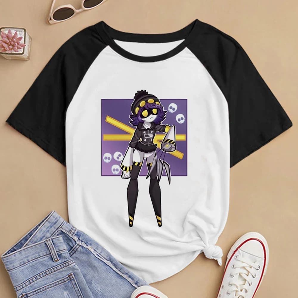 Murder Drones t-shirt women University Y2k Pop Culture aesthetic 2000s harajuku shirt Pop Culture anime 80s kawaii Comfortable