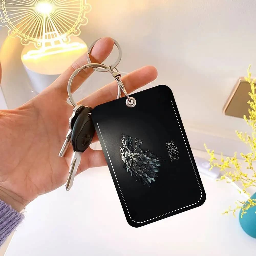 G-Game Of T-Thrones, Keychains for Banking Cards, Bus, ID and Credit Cards