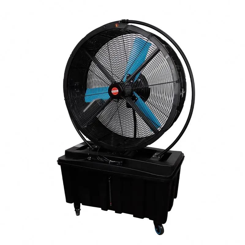 Industrial & Commercial Outdoor Mobile Misting Fans Water Cooling Humidification Fogging Ventilation Electric Water Fogging Fans