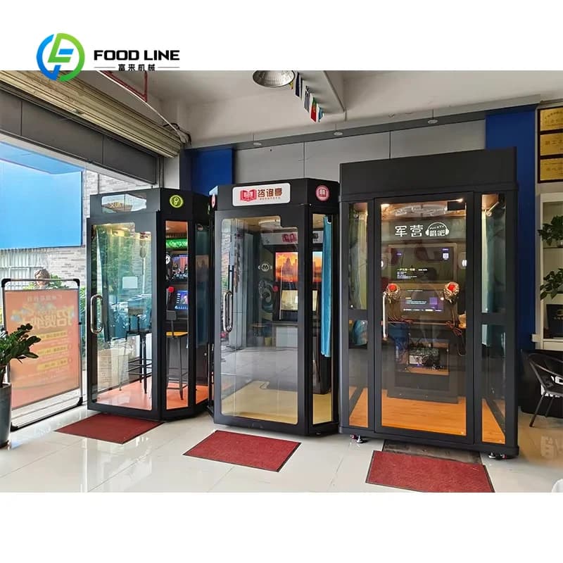 Customized Indoor Singing Machine Fast Assemble Modular Coin Operated MINI KTV Room Game Multi-Language Karaoke Booth