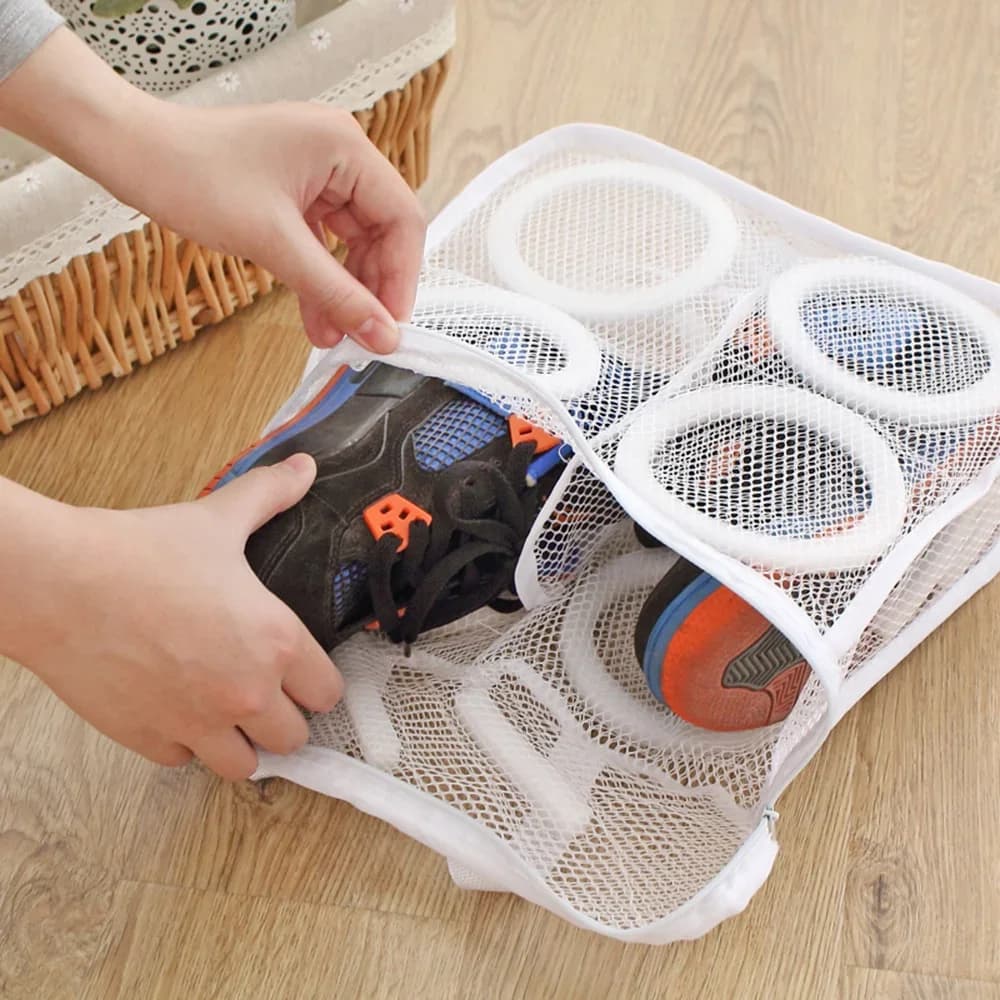 Pivot Protective Organizer Air Drying Tool for Shoes Intimo Bra Net Linen Bags for Washing