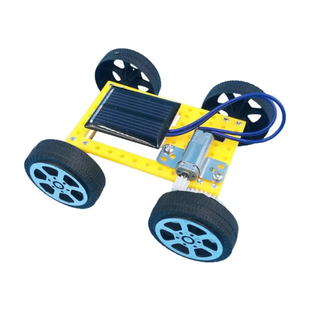 Fisica Giocattolo a energia solare Capacità di lavoro di squadra sicura per bambini Progetti educativi in plastica Kit solare Insegnamento