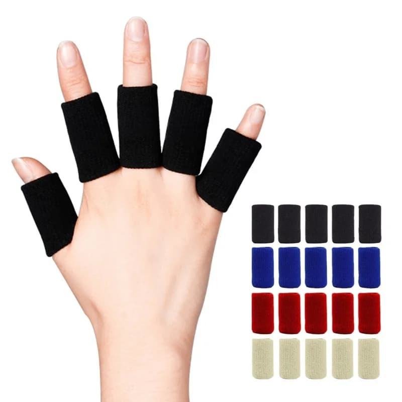 10PCS Finger Joint Protection Cover High Elasticity Comfortable Non Tight Breathable Professional Finger Protection Equipment