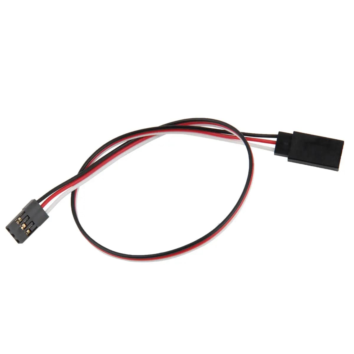 Set di 10 Cavi di Prolunga Servo da 300mm (12 Pollici) di Grado Professionale per Auto RC, Aerei, Elicotteri, Connessione Servo in Plastica Rigida e Rame