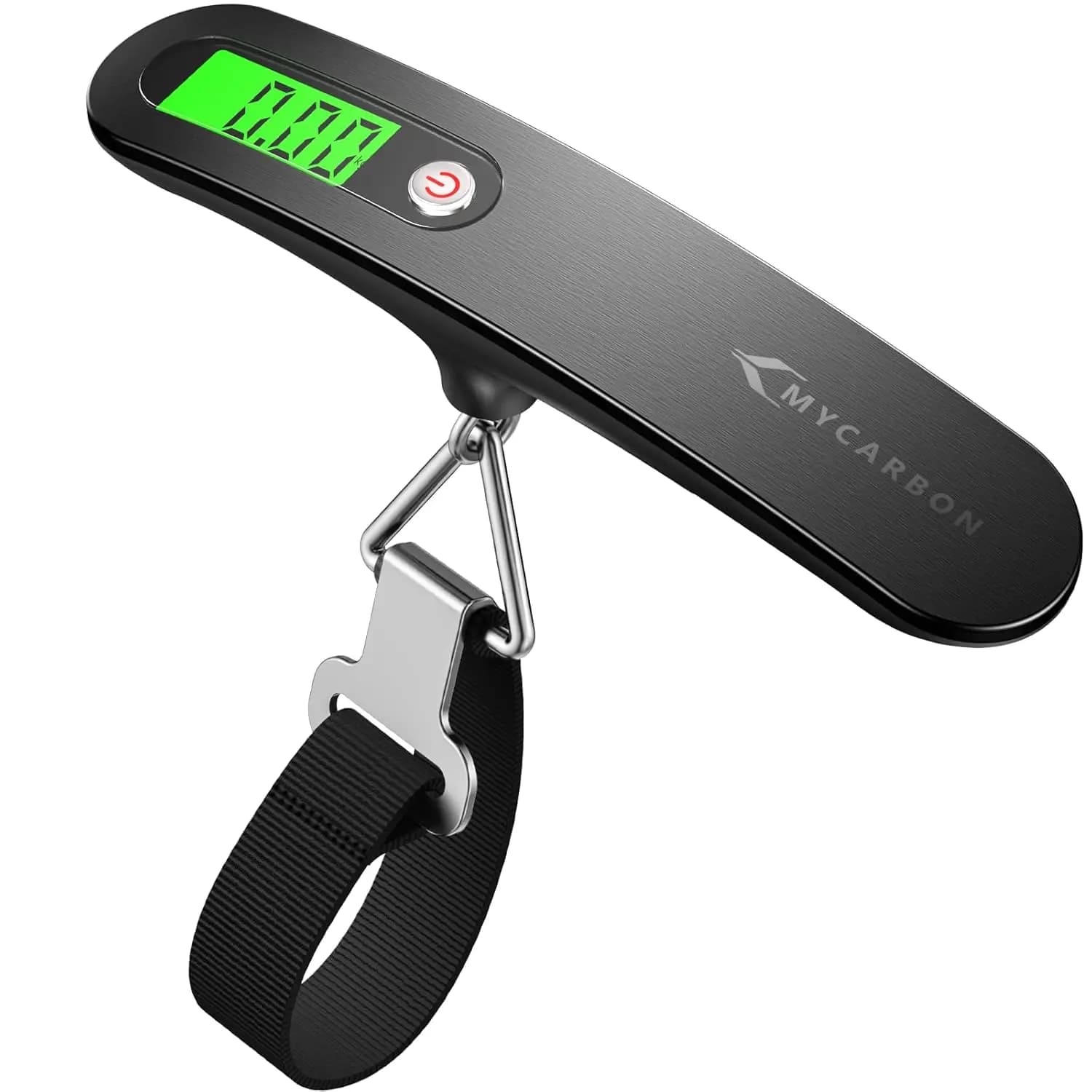 Bilancia Digitale per Bagagli 110lb/50kg, Alta Precisione, Portatile, con Display Retroilluminato per Uso Domestico
