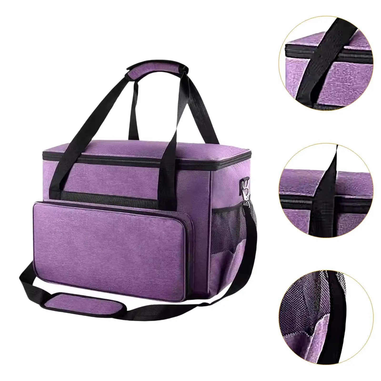 Borsa da trasporto antipolvere per macchina da cucire, custodia per macchina da cucire per artigianato