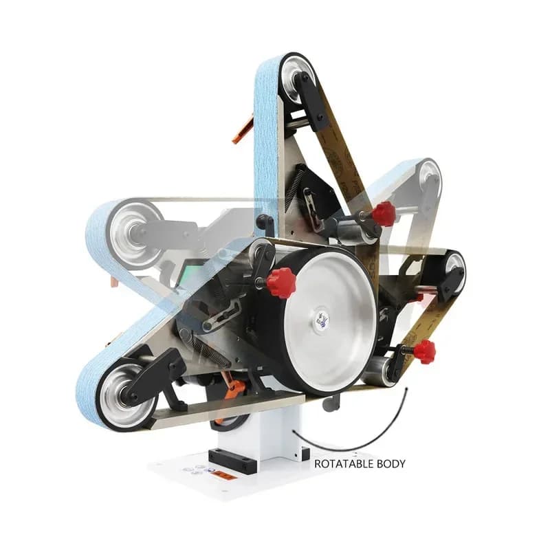 Multifunction Angle Grinder for Polishing and Sharpening, Electric Tape Grinder 220V/380V