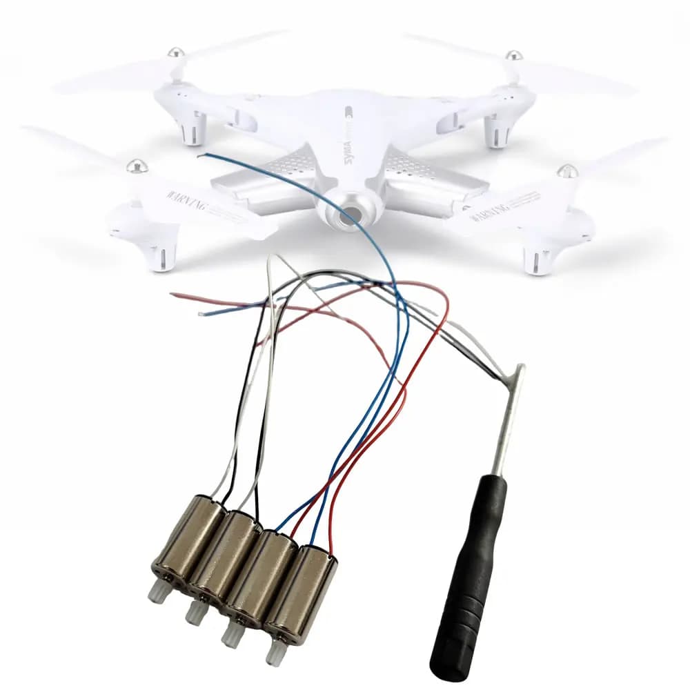 4PCS Motor Engine with Screwdriver for SYMA Z3 RC Drone Quadcopter Motor Part Motor A B Accessory