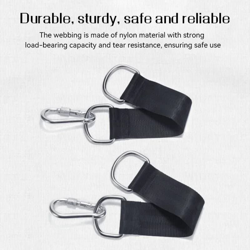 Barre Cintura per appendere Cintura per appendere addensata e rinforzata Gancio per appendere Accessori per allenatore fitness Sacchi di sabbia Accessori per altalena