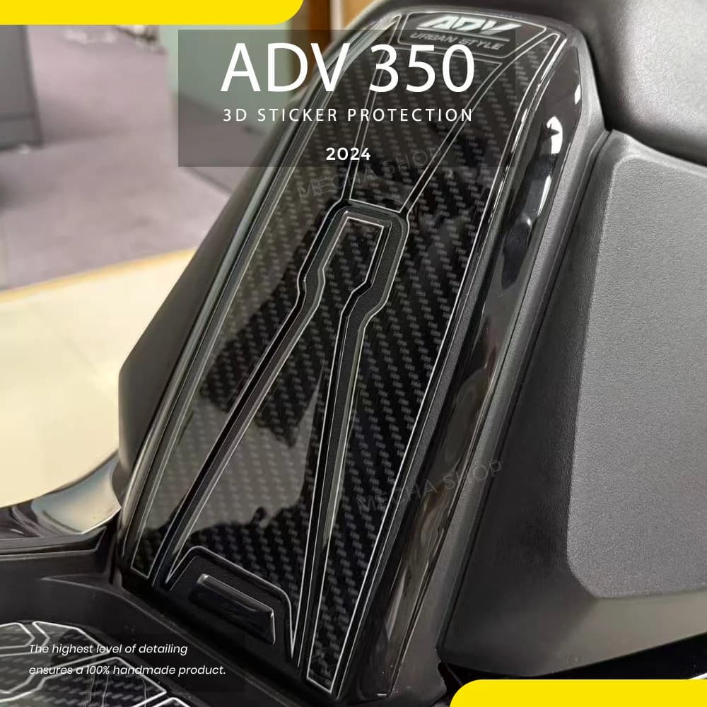 ADV350 2025 Accessori Rilievo del Carro Armato Moto 3D Resina Epossidica Adesivo Decal Kit Per ADV 350 2022 2023 2024