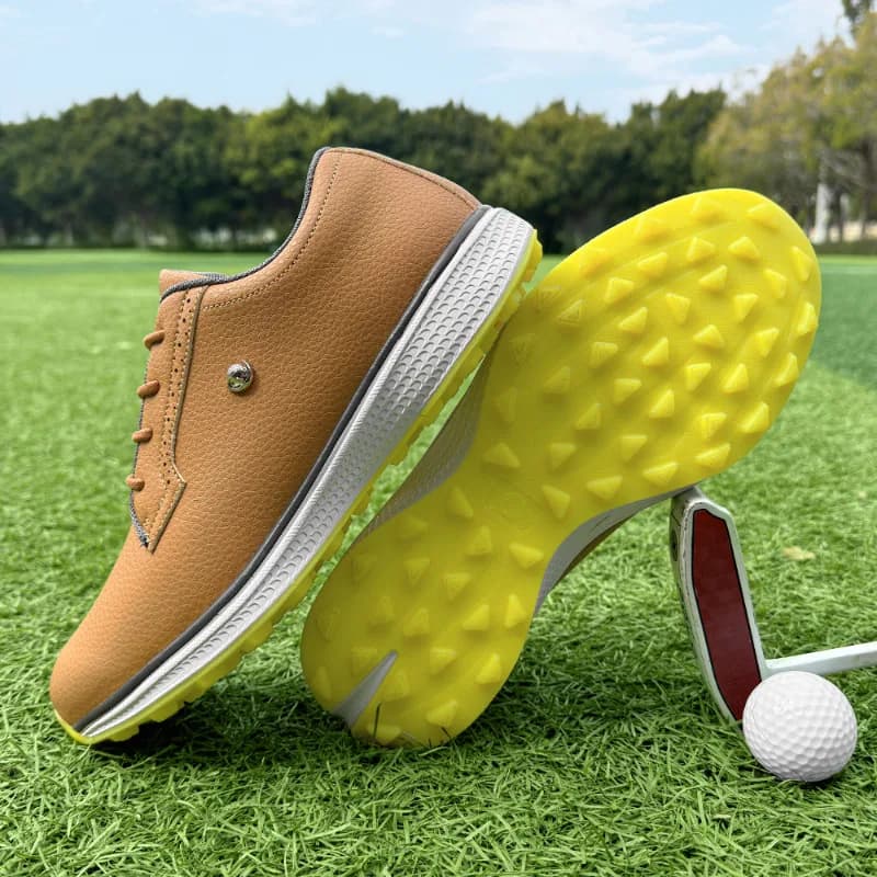 Nuove scarpe da golf di lusso da uomo golfisti traspiranti sneakers antiscivolo scarpe da golf da palestra maschili taglia grande 39-49