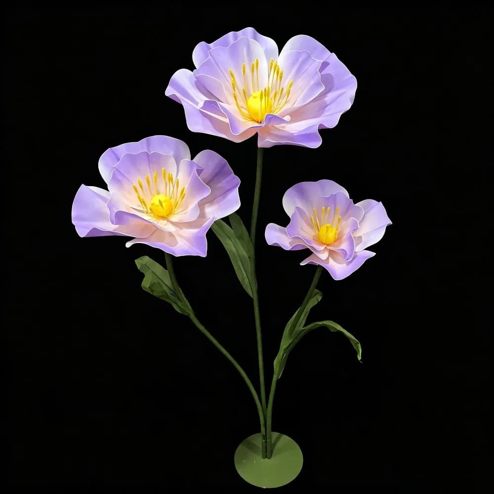 Giant Wedding Decoration Artificial Flowers Foam Flower Backdrop Decoration with Stand Garden Decoration Indoor Artificial Plant