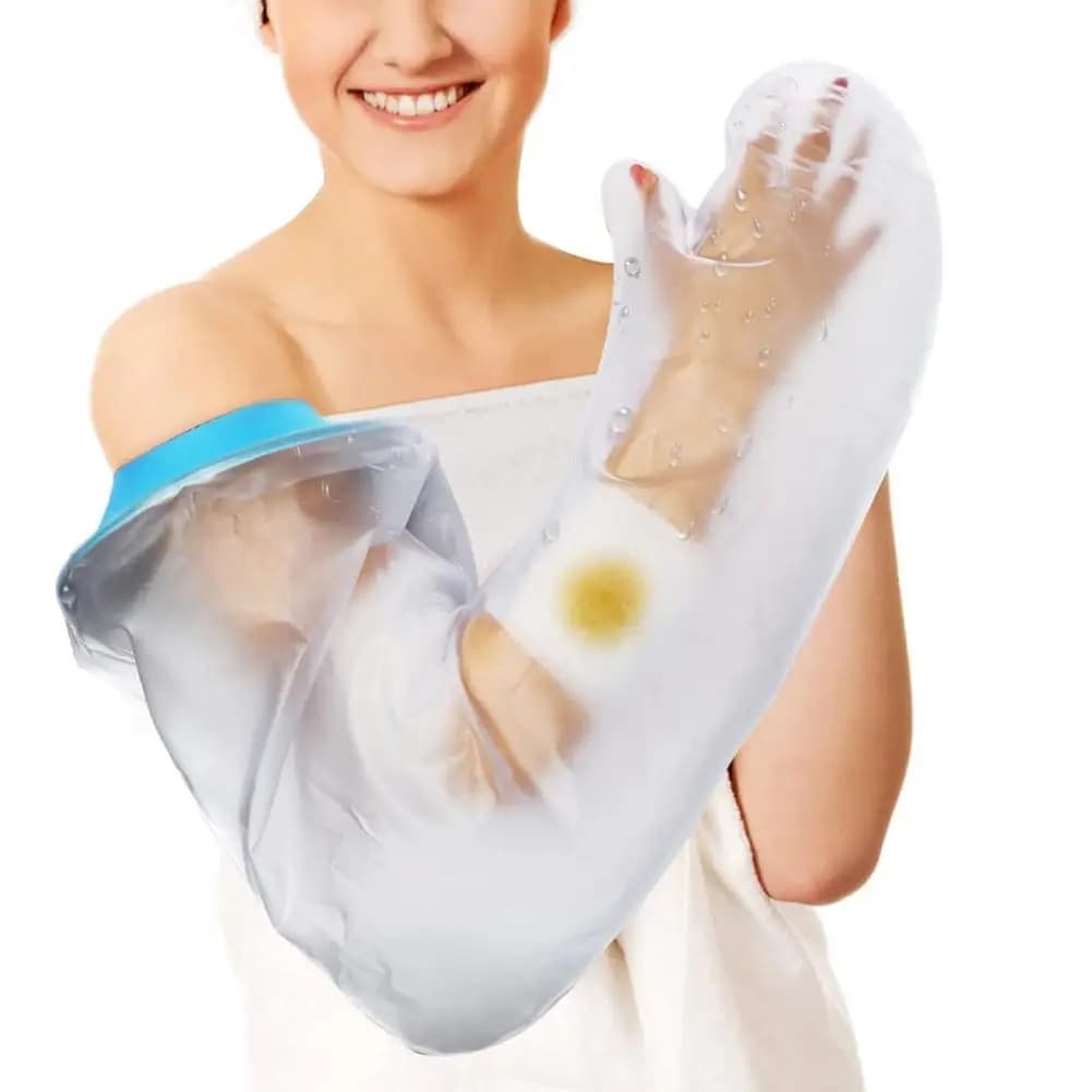 65cm Arm Cast Cover Adults Waterproof Shower Bandage Protector Sleeve Reusable Surgery Wrist Hand Wound Protection Arm Cast Bag