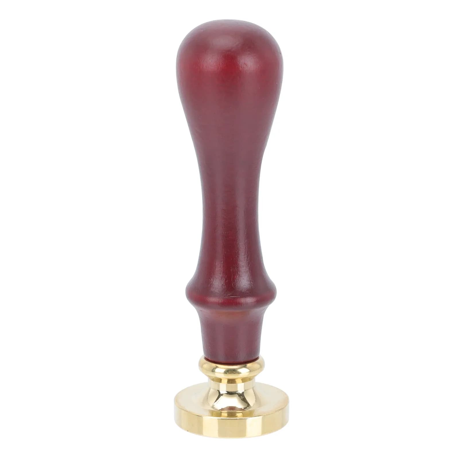 1 Pezzo Timbro per Ombretto Premium con Testa in Rame e Manico in Legno Staccabile per Sigillo in Polvere Pressata Fai-da-te, Motivo 3D Chiaro