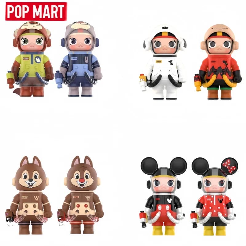 Hot Sale Originale POP MART MEGA SPACE MOLLY 100% Series Blind Box Figura da Collezione Giocattolo Regalo Ornamento Regali di Compleanno