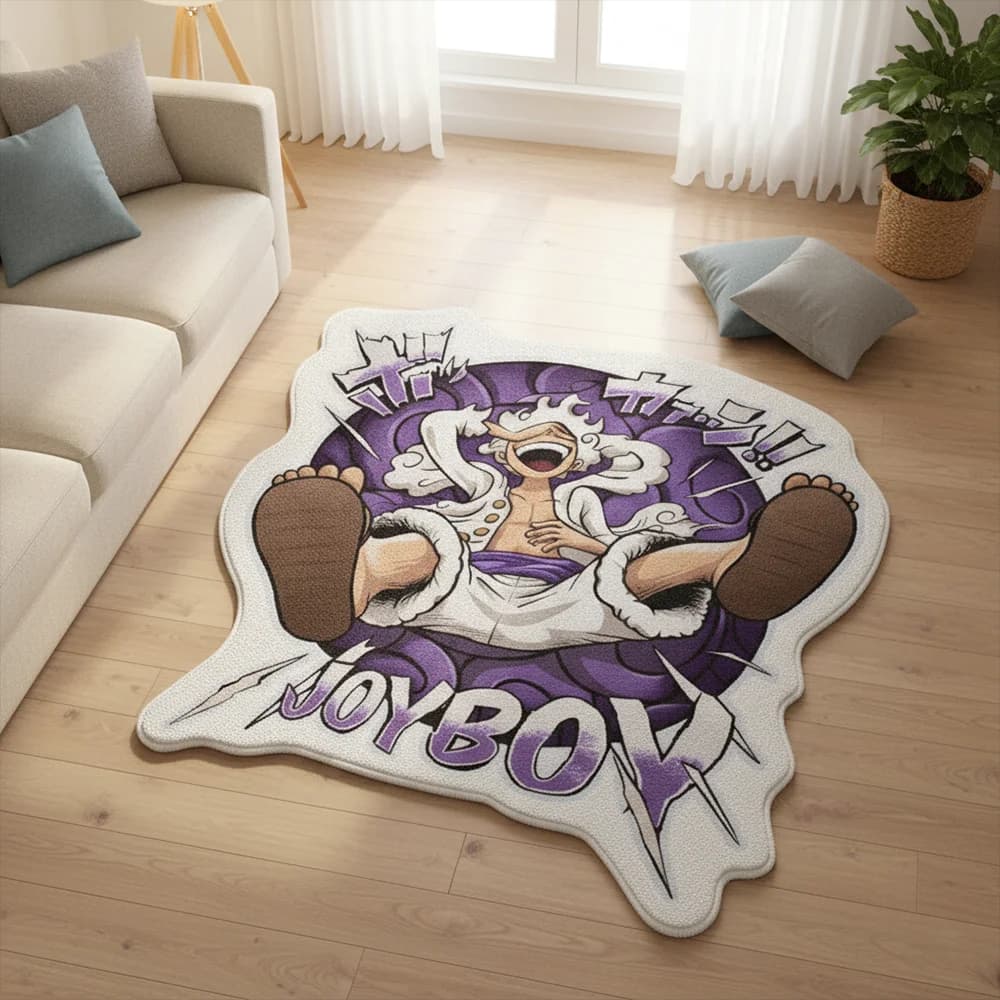 One Piece Luffy Joyboy Anime Rug Trendy Room Decor Ultra Soft Plush Carpet Non Slip Floor Mat Gaming Bedroom Otaku Gift