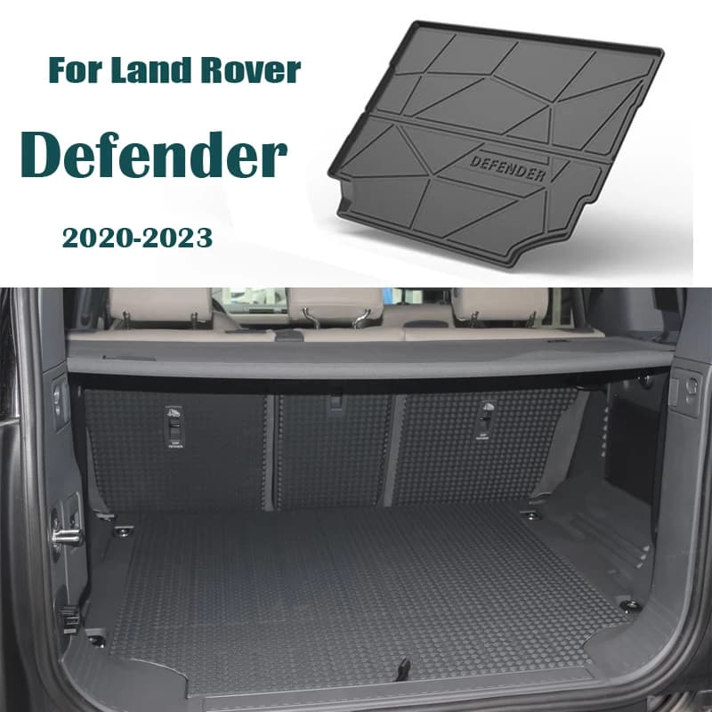 1Set Car trunk mat for Land Rover Defender 110 2022 2023 2021 2020 Luggage tray for trunk accessories for non-slip mat