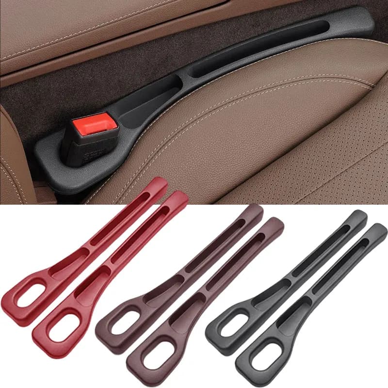 2 pz/set seggiolino auto Gap Filler sedile fessura scatola di immagazzinaggio borsa tra posti console organizzatore decorazione interni accessori auto