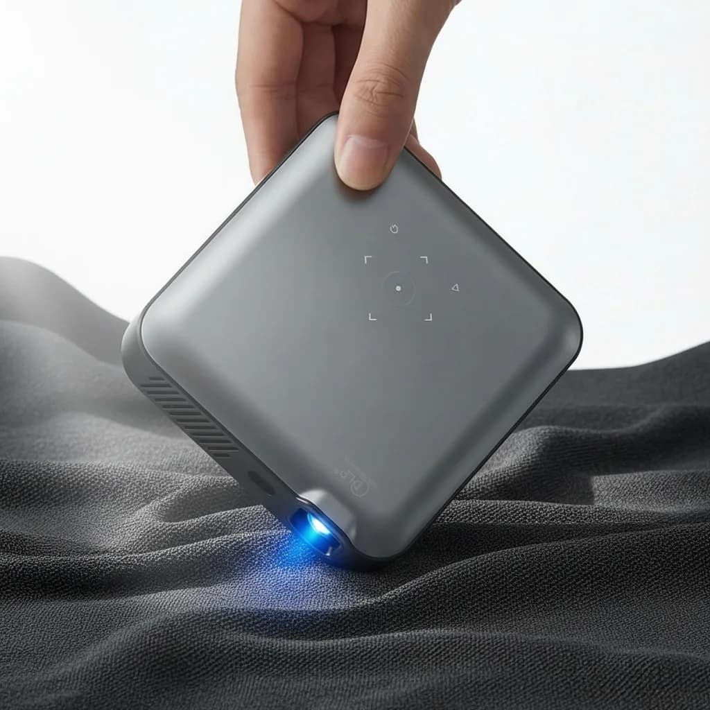 For Alibaba Best Sellers DLP 3D Mini Video Projector Manual Lens 200-Inch Home Theater 4K Resolution Android 9 OEM Built-in