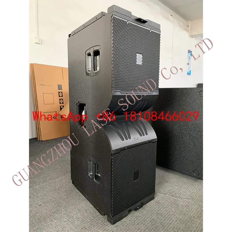 Sistema di Altoparlanti Line Array Professionale, Impianto Audio PA per Concerti all'Aperto, Sistema Sonoro TX V25 a 3 Vie