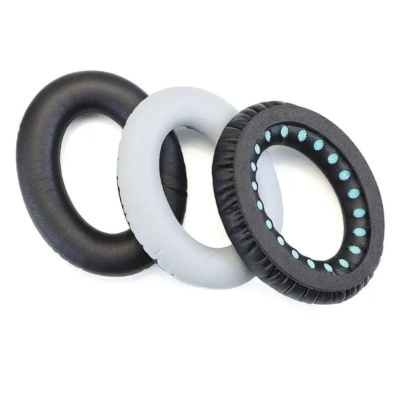 652F Cuscinetti auricolari in memory foam morbidi per cuffie QC45 Cuscinetti auricolari in pelle proteica elastica Maniche