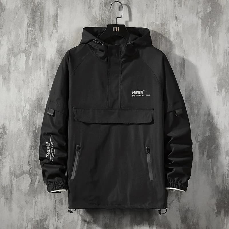 2025 Uomo Streetwear Giacche e cappotti Hip Hop Harajuku Giacca a vento da uomo Soprabito Abbigliamento da uomo