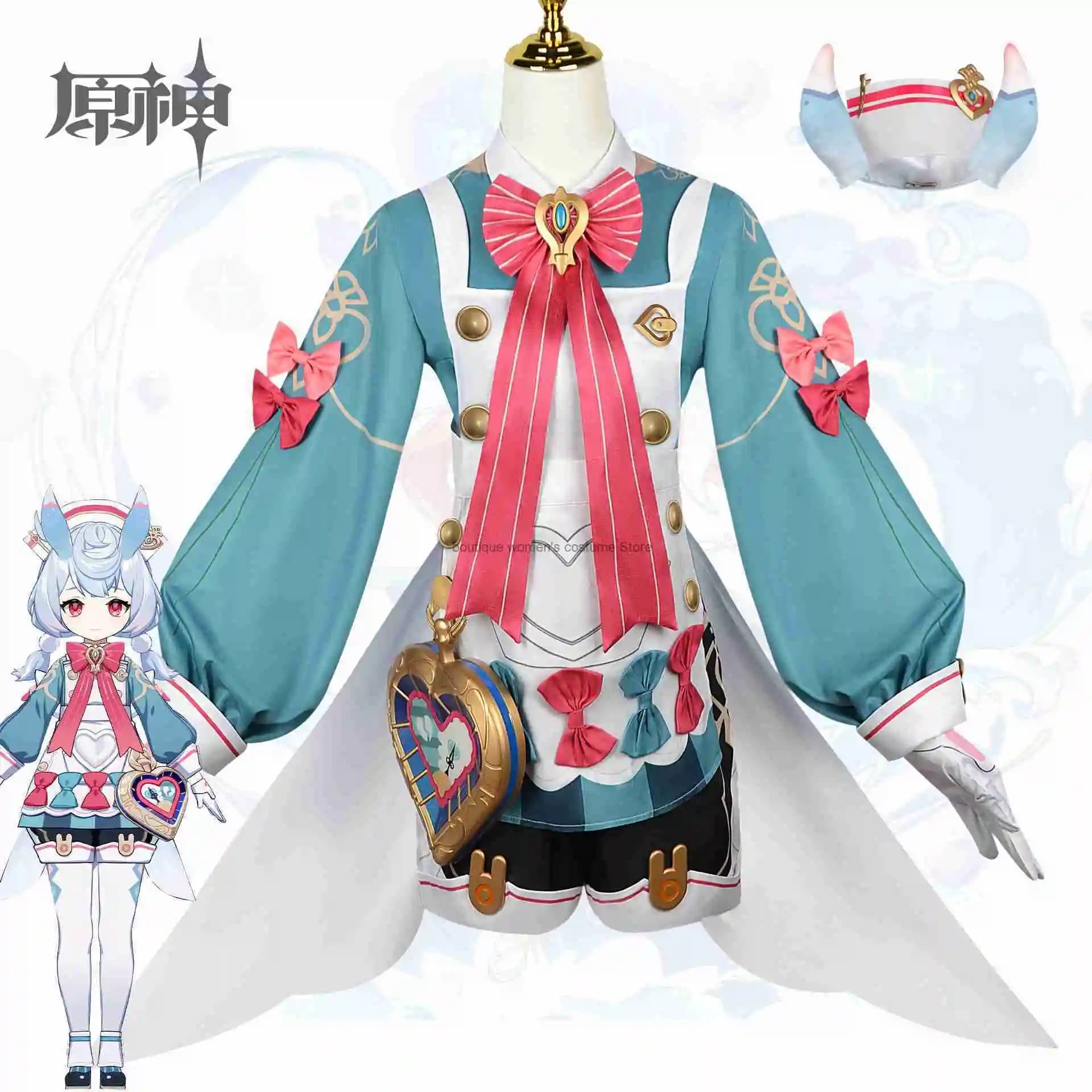 Halloween Cosplay Xigewen Cosplay Genshin Impact Fengdan Gioco Animazione Costume Cosplay Abiti per spettacoli di Halloween