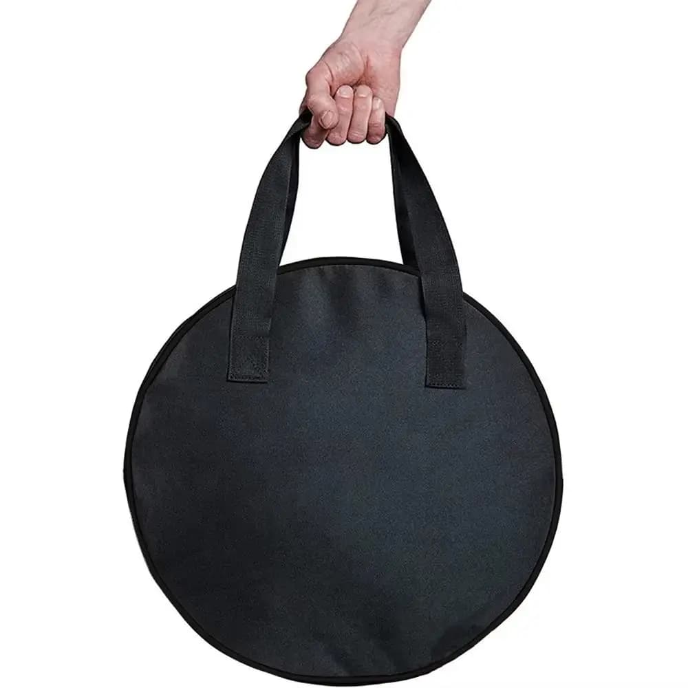 Borsa per cavo di ricarica per auto Borse portaoggetti in tessuto Oxford Borsa per trasporto rotonda verde nera Organizzatore di attrezzi per auto per veicoli elettrici impermeabili