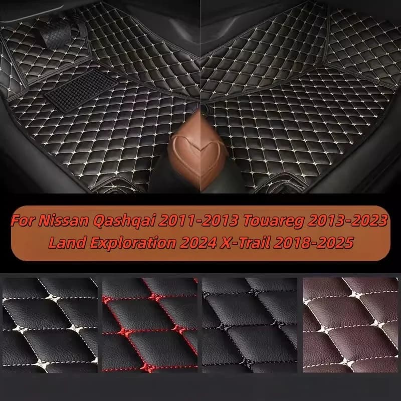 Personalized Car Mats for Touareg 2011-2013, Land Exploration 2013-2023, Cruze 2024, Carpets for Nissan Qashqai