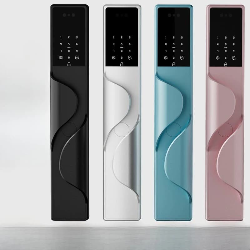 Tuya APP Smart Fingerprint Password Lock 3D Facial Recognition Home Electronic Remote High Smart IC Card Digital Lock
