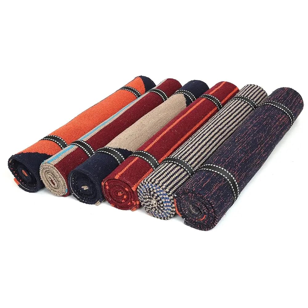 Tappetino Yoga KD: Trasforma il Tappetino in Plastica in un Tappetino Ecologico 100% Cotone con Tasca Angolare e Antiscivolo
