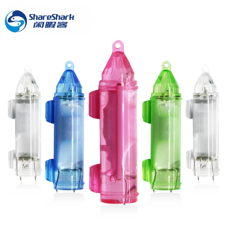 Strumenti da pesca Mini LED Fish Lure Light Subacquea impermeabile che attira la lampada da pesca con esca da pesca per una notte a goccia profonda