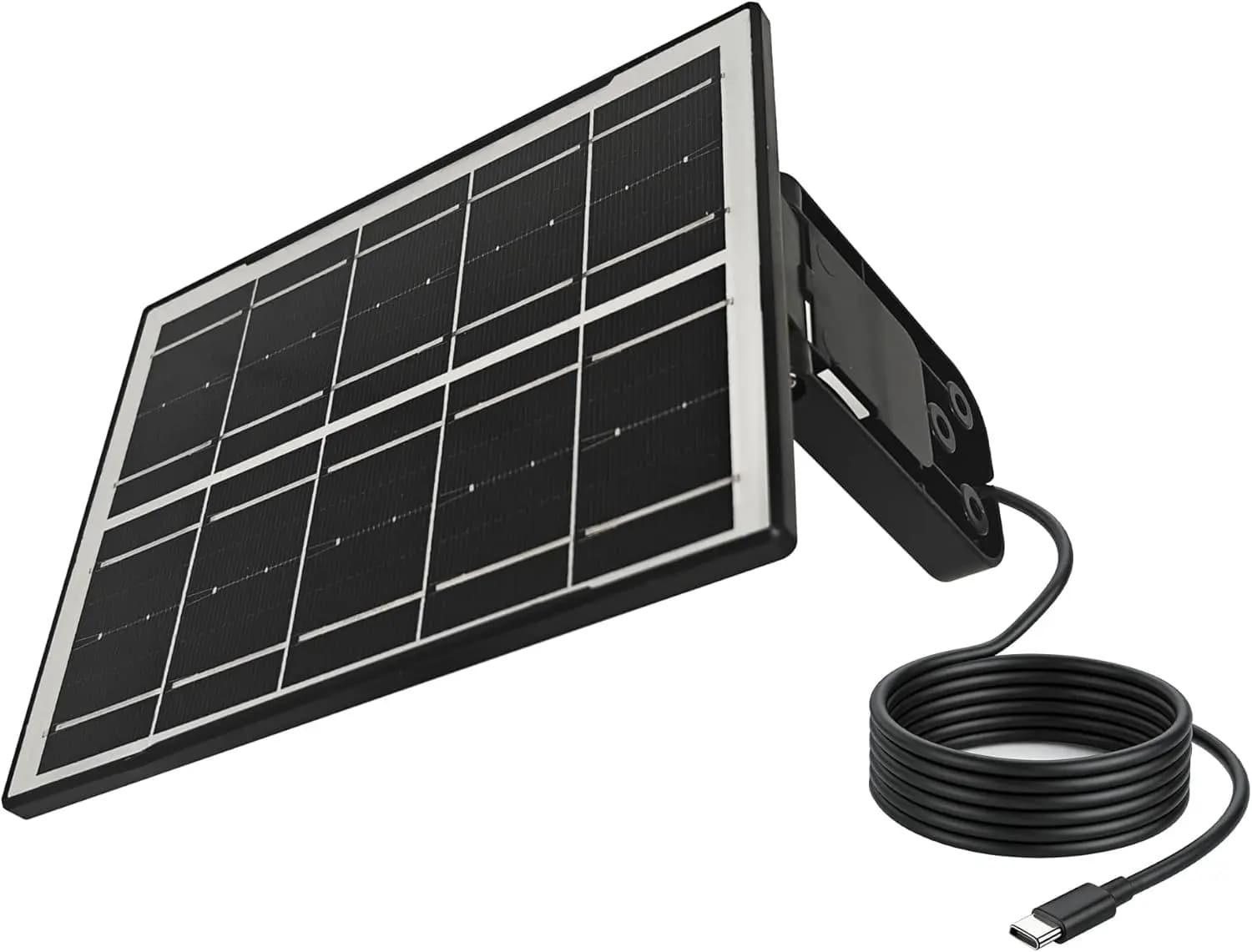 Pannello Solare Ecologico 3W 5V con Type-C, Impermeabile IP66, Alta Efficienza per Dispositivi