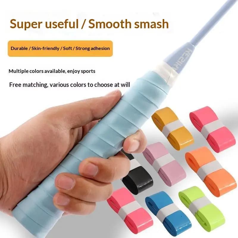 New 20pcsThickened Badminton Racket Glue Towel Tape Anti-slip Sweat-absorbing Tape For Racket Fishing Rod Tennis Overgrip