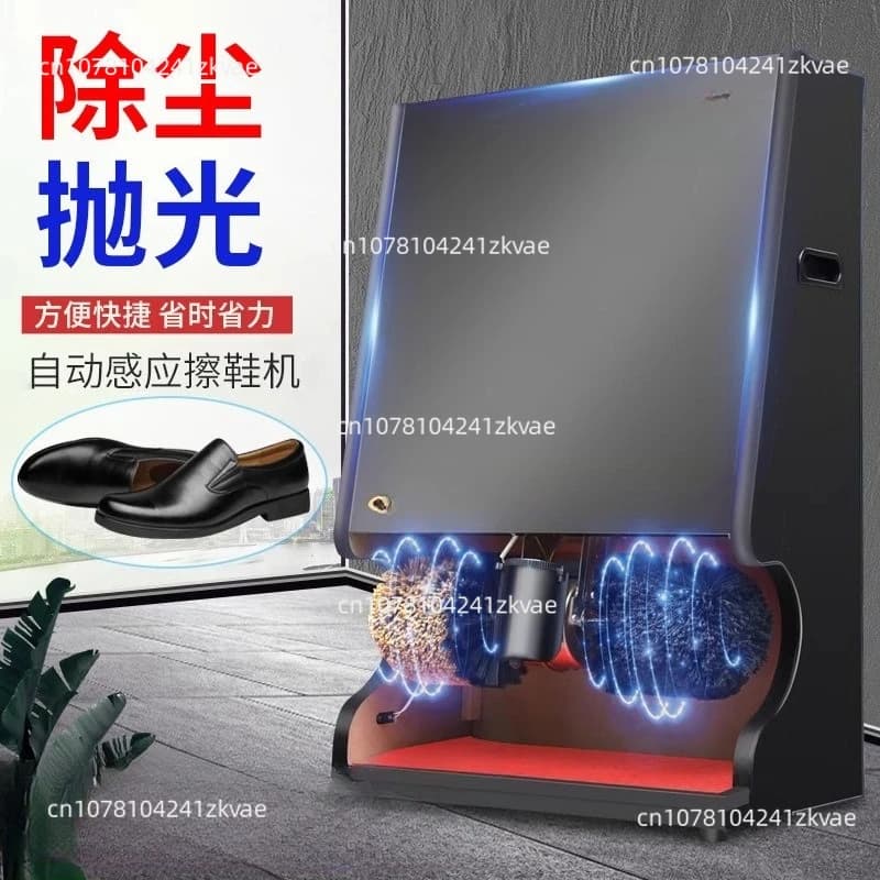 Macchina automatica per lucidatura Induzione Shiner Hotel Spazzola elettrica Macchina per scarpe Spazzola per scarpe Scarpe in pelle