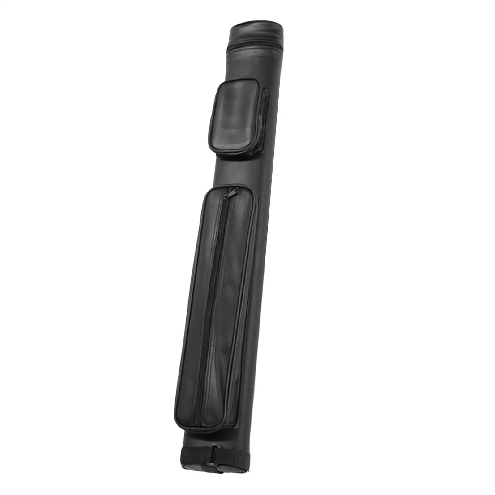 Borsa Resistente per Stecche da Biliardo con 4 Scomparti, Custodia da Trasporto con Tracolla Regolabile, Protezione in Pelle PU per Snooker