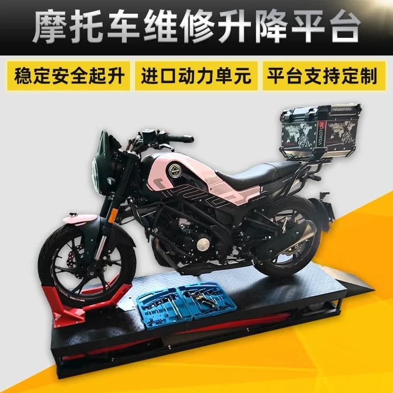 Sollevatore per moto, auto sportive, strumento di manutenzione per veicoli elettrici, piattaforma di sollevamento idraulica, sollevatore a forbice