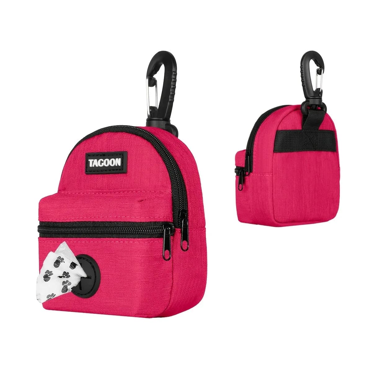Pet Walking Waste Bag Holder With Secure Clip, Portable Treat Storage Pouch For Dog Camping Travel Daily Outdoor Pet Supply