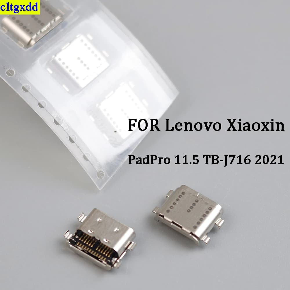 Cltgxdd 1-10 pezzi per Lenovo Xiaoxin Pad Pro 11.5 pollici spina posteriore tablet TB-J716 porta di ricarica 2021 presa integrata 24 pin USB