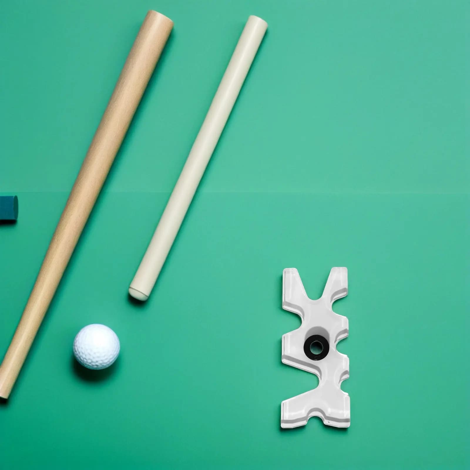 Supporto per Stecche da Biliardo a Forma di Corno, Portatile, Scorrevole, in Acrilico, Accessori per Snooker