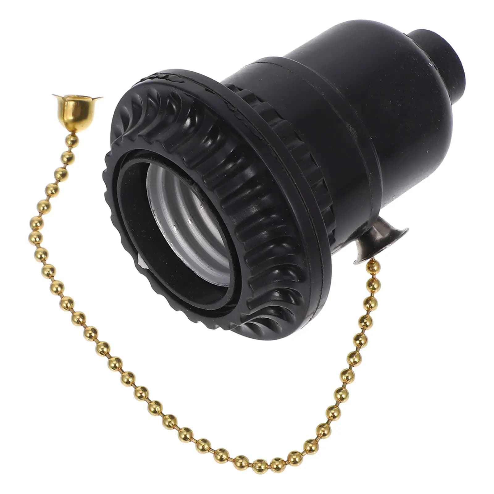 E26 E27 Universale Bachelite Metallo Pull Catena Interruttore Portalampada Base per Lampade Da Tavolo Lampadina Parti Riavvolgente Kit di Riparazione