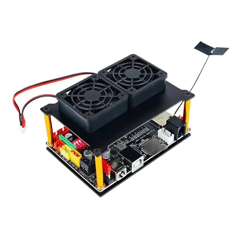 ABYN-Laser Engraving Machine MKS DLC32 MAX CNC Router Board Motherboard With T-Armor 24V Fan