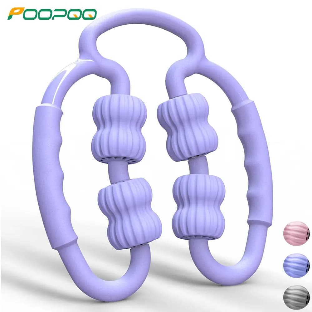 Muscle roll, Massage roller Trigger Point for muscles Deep fabrics, arms, legs, neck, back, Foam roller for anti-cellulite massager