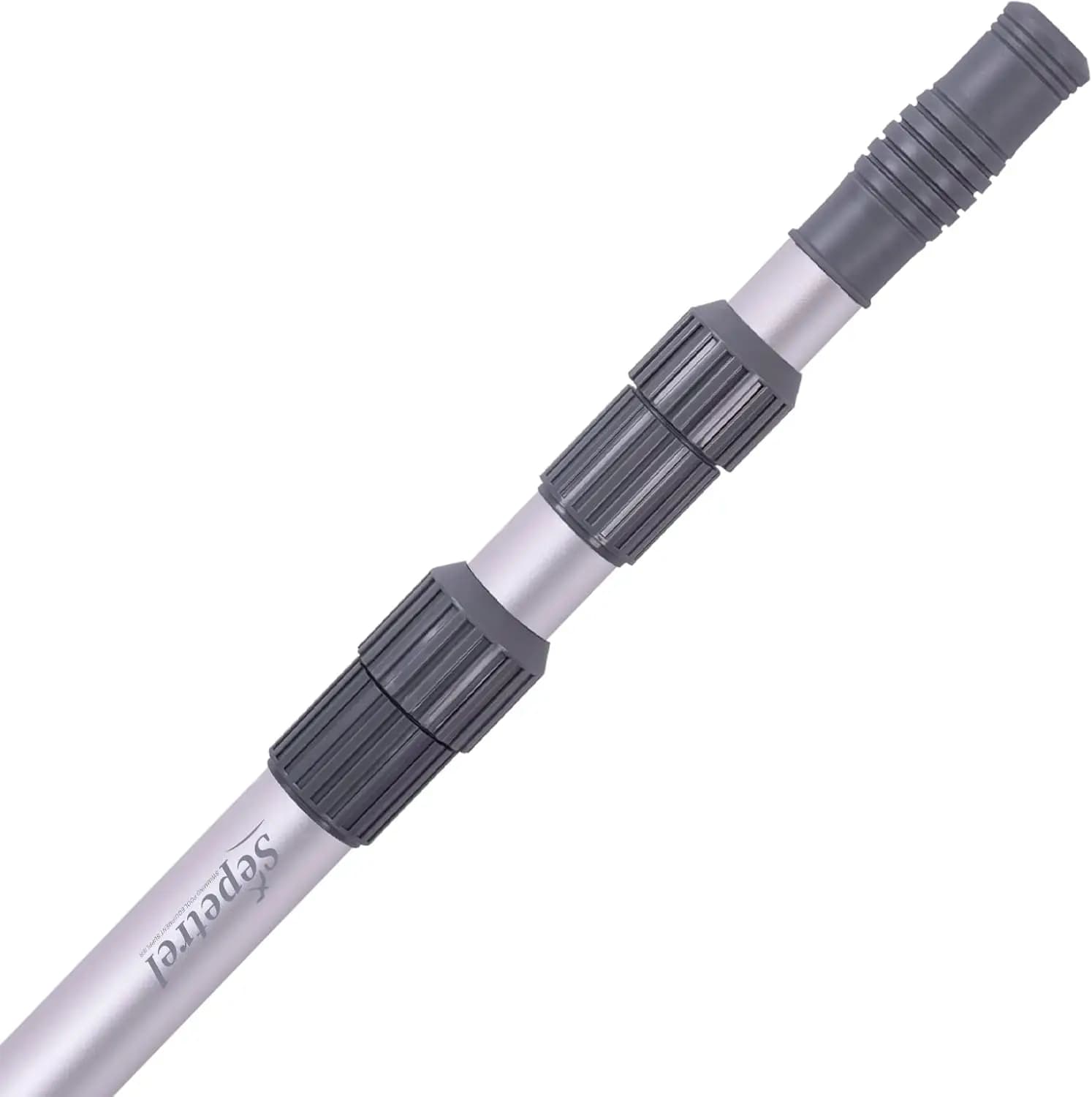 Professional Telescopic Auction 3,6 Meters for Cleaning Pool, Adjustable for Network, Brush and Head